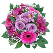 With every bouquet like this, a moment unfolds-one where North Watford's community spirit is woven into artful blooms. Centered amid a panoramic display, dainty yet stately lavender roses beckon with their tightly furled petals, radiating gentle romance and tranquility. Vivid gerbera daisies in bold fuchsia, instantly recognizable by their bright, layered petals and rich, textured centers, bring a surge of joy and warmth to the arrangement. Textural magenta chrysanthemums, interspersed with daisy-like companions and golden centers, fill the design with depth and youthful energy. Soft clouds of gypsophila-tiny white baby's breath-float throughout, casting a delicate veil that lightens and softens the topography of blooms. All are nestled into a bed of glossy, dark green foliage, reminiscent of the lush canopies along North Watford High Street. The bouquet is a testament to expert local floristry: vibrant, freshly gathered, and full of emotion. Whether it's for birthdays, anniversaries, or to uplift a cherished someone, this hand-crafted arrangement delivers the essence of beauty and joyful celebration, available for delivery right across North Watford.